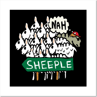 Anti Sheeple Posters and Art